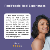 Saturn by GHC Scalp Massager & Shampoo Brush