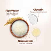 Mamaearth Rice Dewy Bright Face Wash with Rice Water & Niacinamide (200 ml)