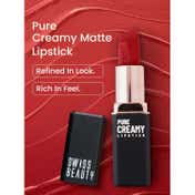 Swiss Beauty Pure Creamy Lipstick - Hottie Pink (4 g)