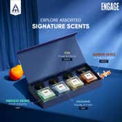 Engage Luxury Travel Sized Gift Pack Eau De Perfume For Men - (4 Pcs)