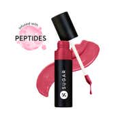 SUGAR Cosmetics Partner In Shine Transferproof Lip Gloss - 07 Strawberry Soju (3 ml)