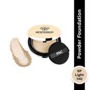 PAC Spotlight Powder Foundation Soft Focus Base Smooth One Stroke Application - SP Light 140 (9 g)