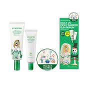 Innisfree Daily UV Dewy Barrier Sun Serum SPF 50+ PA++++ Set with Keychain (3 pcs)