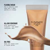 M.A.C Mini Studio Fix Fluid SPF15 24HR Matte Foundation - NC37 (10 ml)