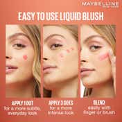 Maybelline New York Sunkisser Hazy Matte Blush 12H Sunkissed Cheeks - Pink Mirage (4.7 ml)