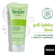 Simple Kind To Skin Refreshing Facial Wash (100ml)