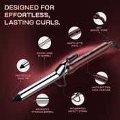 Ikonic Professional Curling Tong 2.0- 28mm Hair Curler, Scarlett Limited Edition