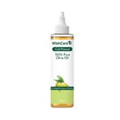 WishCare 100% Pure Cold Pressed Olive Oil for Dry and Frizzy Hair and Glowing Skin (200 ml)