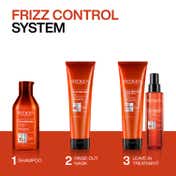 REDKEN Frizz Dismiss Instant Deflate Oil-In-Serum,Anti Frizz Serum For Dry & Frizzy Hair (125 ml)
