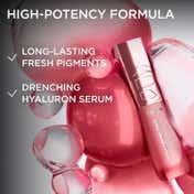 L'Oreal Paris Hyaluron Tint Lip Stain Serum 12H Weightless Color - 521 Bordeaux Please (5 ml)