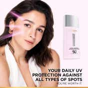 Loreal Paris Glycolic-Bright UV Fluid SPF 50+ PA++++ Anti-Dark Spot Fluid Sunscreen (50 ml)