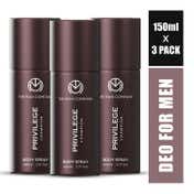 The Man Company Privilege Champion Deodorant Combo for Men (3 pcs)