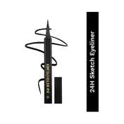 PAC 24H Sketch Eyeliner 0.2mm Precision Tip Matte Finish Waterproof Smudgeproof - Black (1 ml)