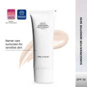 The Formularx Sun Relief Ceramide Silk Sunscreen SPF 50 PA++++ with Niacinamide & Peptide (50 g)