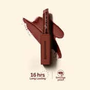 Mamaearth Luxe Matte Long Stay Lipstick with Passion Fruit Oil - Chocolate Truffle (2 g)