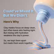 Innisfree Volcanic Swirl Pore Dual Clay Mask Daily Pore Care Hydrating Oil Control Glass Skin (110 g)
