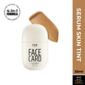 FAE BEAUTY Face Card 4-in-1 Super Serum Skin Tint With Dewy Finish, Shade - 41O - Warm Olive (30 ml)