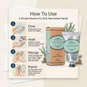 NATURALLY EUROPEAN Somerset Sea Kelp & Cedar Hand Cream (75 ml)