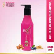 KT Professional 6X Hair Gloss Shampoo Pro-Vitamin Enriched (250 ml)