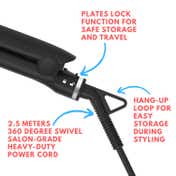 Alan Truman K6 Steamo Steam Infusion Straightener
