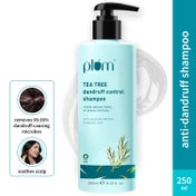 Plum Tea Tree Dandruff Control Shampoo (250ml)