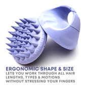 Alan Truman Scalp SOS Scalp Massage & Shampoo Brush - Purple (1 pc)