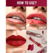 Swiss Beauty Stay On Matte Liquid Lipstick - Demure Pink (2 g)