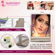 Majestique Table Top 360 Rotating Vanity Mirror