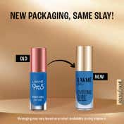 Lakme 9 to 5 Overtime Shine Nail Colour - Blue Ocean (6 ml)