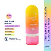 The Sass Bar Freshly Toasted Sheer Setting 50+ SPF Face & Body Mist (50 ml)