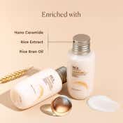 The Face Shop Ceramide & Rice Emulsion - Barrier Repair Korean Brightening Moisturizer (70 ml)