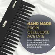 Vega Shampoo Comb for for Gentle Hair Wash, Smooth, Frizz-Free Hair (HMBC-406)