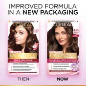 LOreal Paris New Excellence Creme Hair Color Hyaluronic Acid, 4.25 Aishwaryas Brown, (100gm + 72ml)