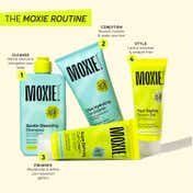 Moxie Beauty Curly Routine - Shampoo, Conditioner, Curl Cream & Styling Serum Gel For Curly Hair