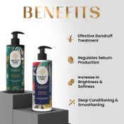 Wildly Pure Anti Dandruff Shampoo & Conditioner Combo (2Pcs)