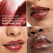 CLINIQUE Pop Plush Creamy Lip Gloss - Black Honey Pop (3.4 ml)