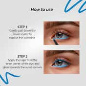 LoveChild Masaba Sight-Seeing Intense Colored Kajal - Bengal Blues (0.3 g)