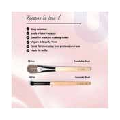 Allure Classic Foundation & Concealer Brush Set (2 pcs)