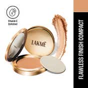 Lakme 9 to 5 Powerplay Matte Compact, Oil Control Formula, With Vitamin E, Almond (8 g)
