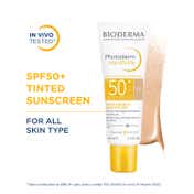 Bioderma Photoderm Aquafluide Claire SPF 50+ PA++++ Tinted Sunscreen, All Skin Types,In Vivo Tested (40ml)