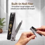 Vega Large Nail Clipper 1 Piece with Anti-Slip Grip for Men & Women (LNC-03)