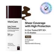 WishCare Daily Fluid Tinted Sunscreen SPF50PA++++ R304 (50 ml)