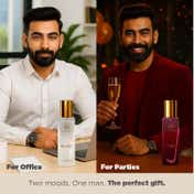 The Man Company Classic Scent Duo, Fire and Blanc Gift Set (2 pcs)
