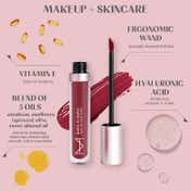 HOUSE OF MAKEUP Dawn To Dawn Super Stay Liquid Matte Lipstick - Cherry Cola (4.2 ml)