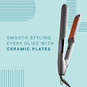 Winston Hair Straightener with Titanium Ceramic Plates - Grey