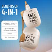 FAE BEAUTY Face Card 4-in-1 Super Serum Skin Tint With Dewy Finish, Shade - 91W - Warm (30 ml)