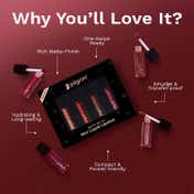 Pilgrim Matte Me Up! Mini 4 In 1 Liquid Lipstick - Always On Top (4 pcs)