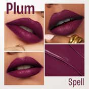 Lakme Bejewel 3D Matte Slim Bullet Lipstick with Vitamin E for Hydrated Lips -  Plum Spell (3.4 g)