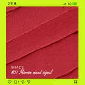 Renee Delulu Blurring Matte Liquid Lipstick - Maroon Mixed Signal (4 ml)