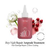 ANILLO Rosy Night Repair Ampoule Treatment Korean Conditioner for Smooth and Glossy Hair (200 ml)